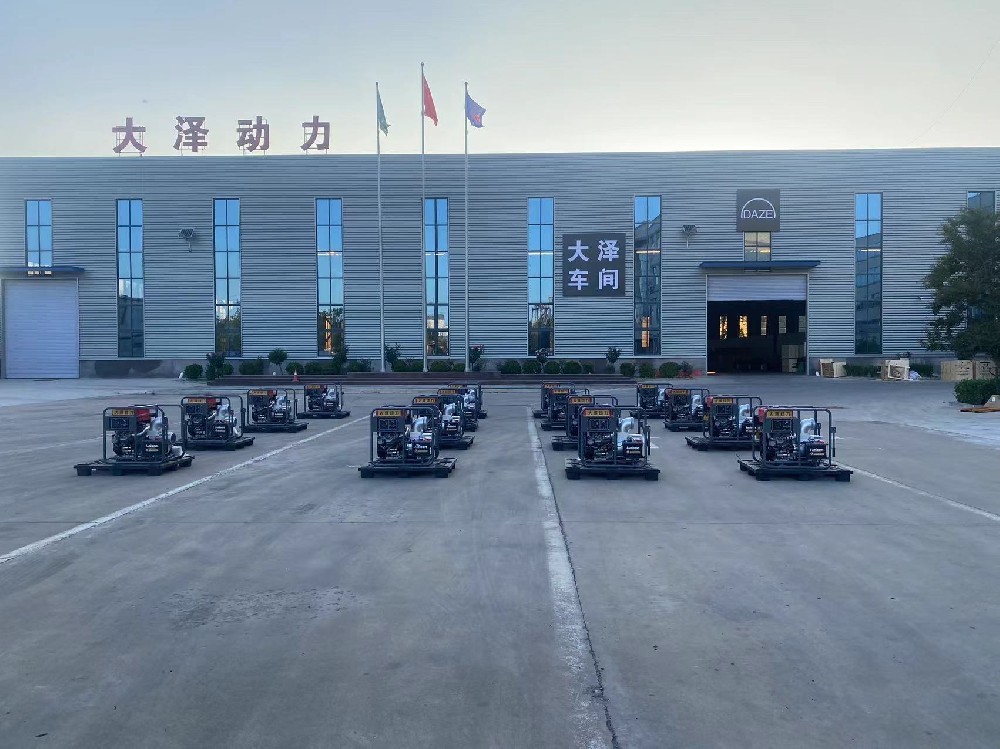 国债项目中标16台6寸柴油水泵